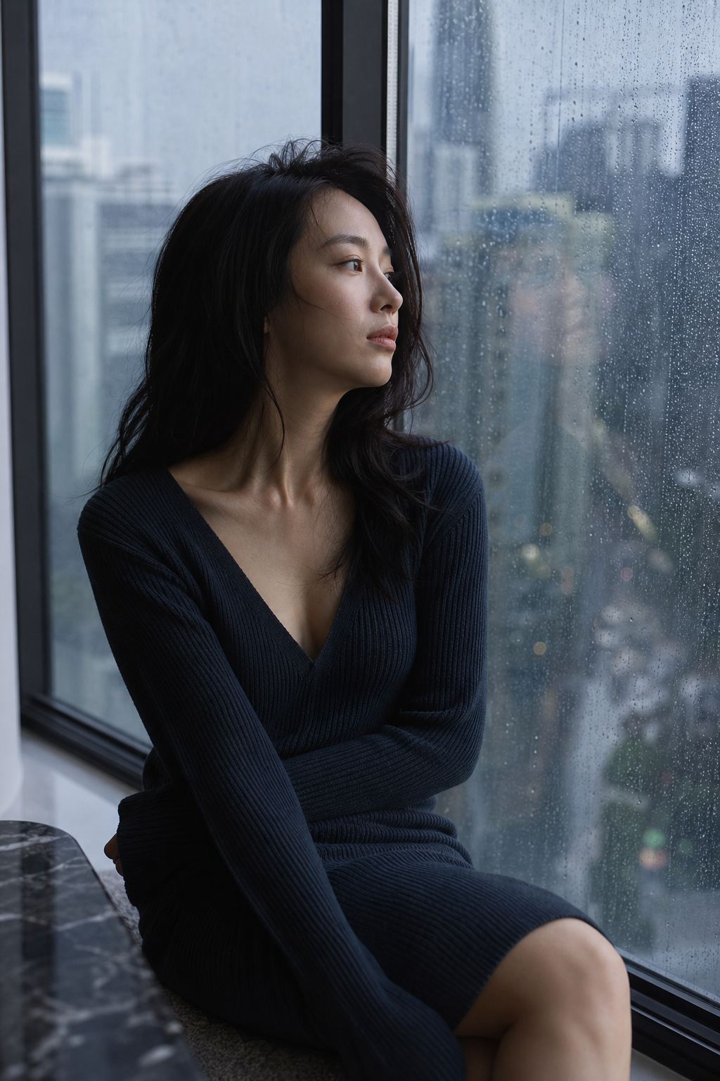 雨后的玻璃屋